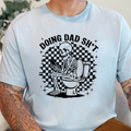 Doing Dad Sh*t Graphic Tee - Light Blue Tee