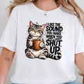 I Like The Sound Graphic Tee - White