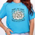 Seagulls Calling Mom Graphic Tee - Heather Aqua Tee