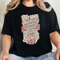 Deserve to have Stickers Graphic Tee - Black