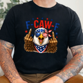 F Caw F Eagle Graphic Tee - Black