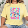 Turtley Over It Graphic Tee - Heather French Vanilla