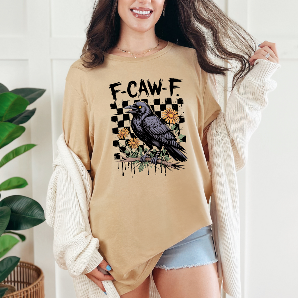 F Caw F Graphic Tee - Sand Dune Tee