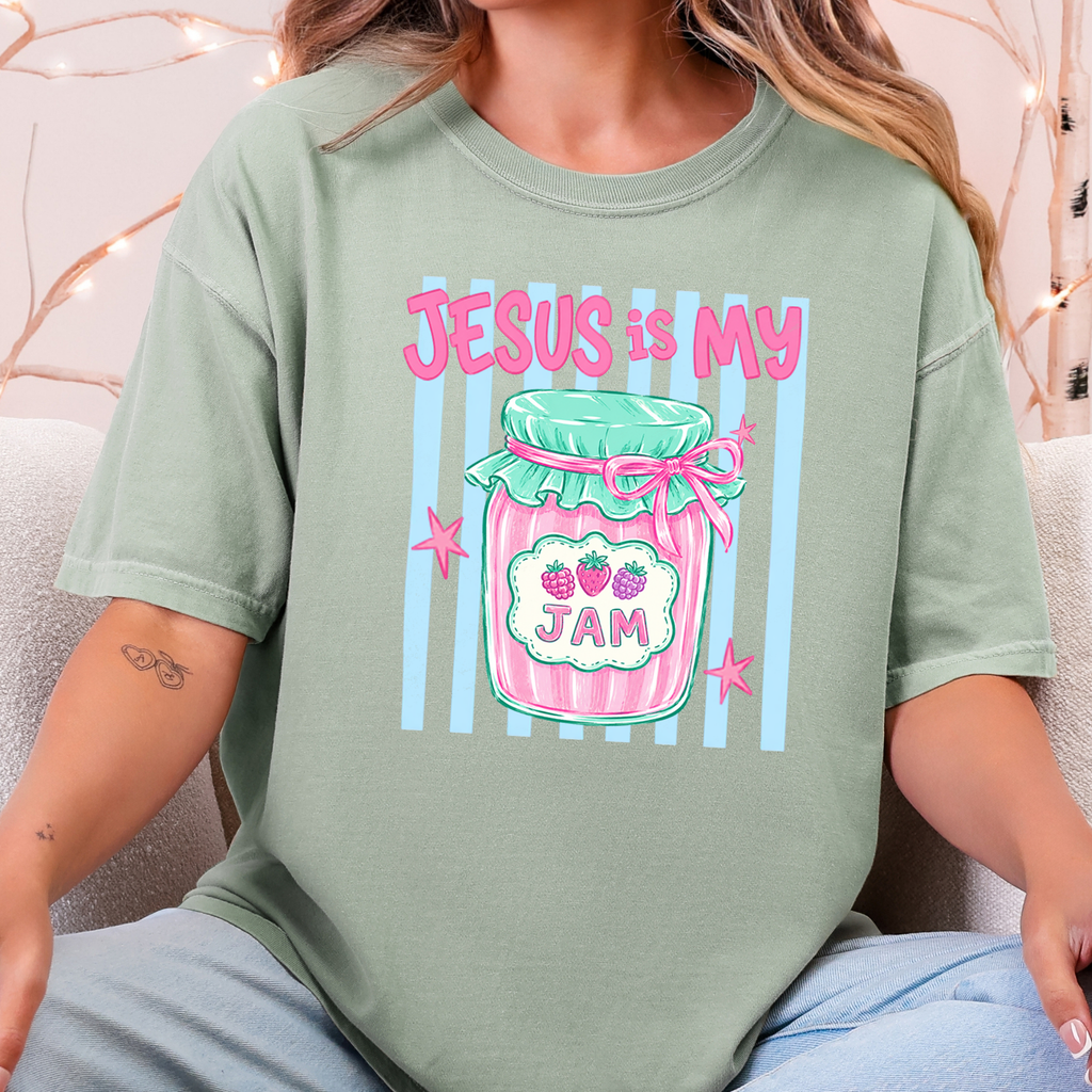 Jesus is My Jam Graphic Tee - Bay