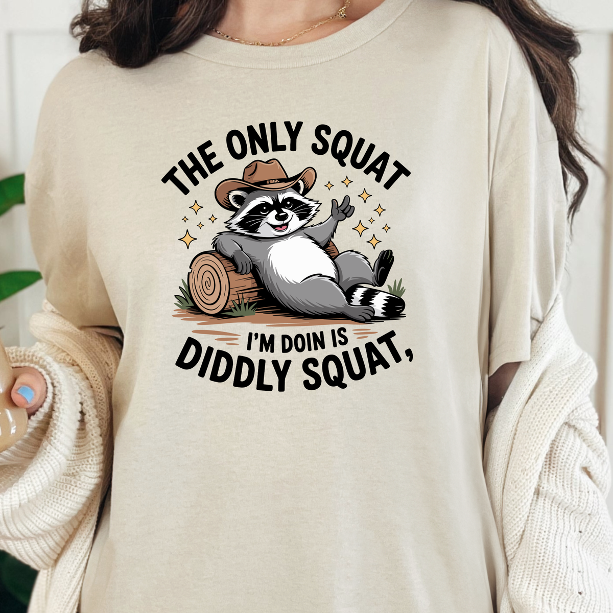 Diddly Squat Graphic Tee - Natural