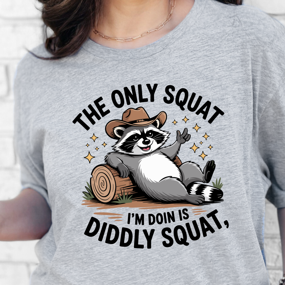 Diddly Squat Graphic Tee - Grey