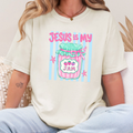 Jesus is My Jam Graphic Tee - Ivory