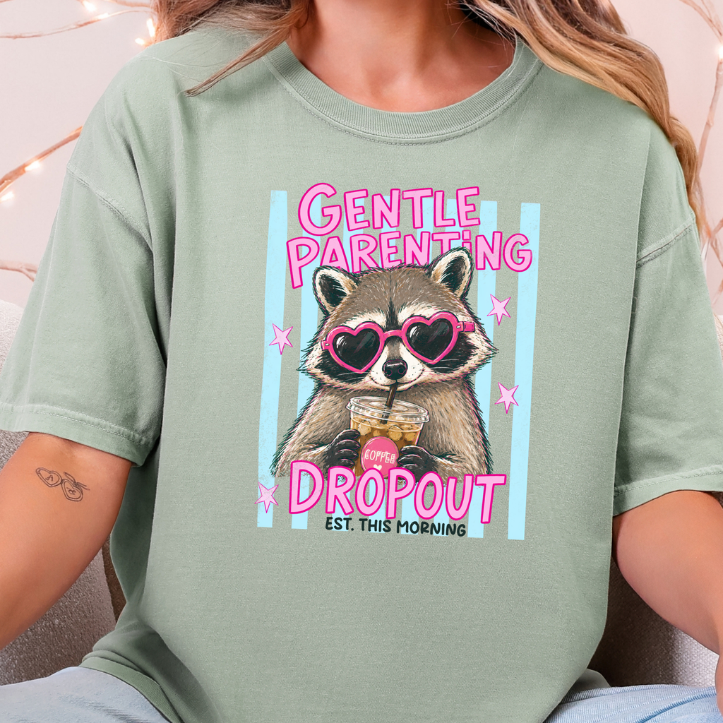 Gentle Parenting Dropout Graphic Tee - Bay