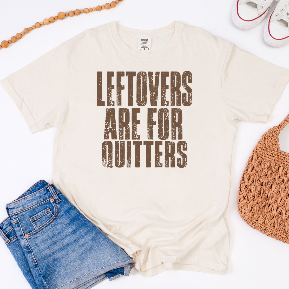 Thanksgiving Funny Bundle Graphic Tee - Ivory