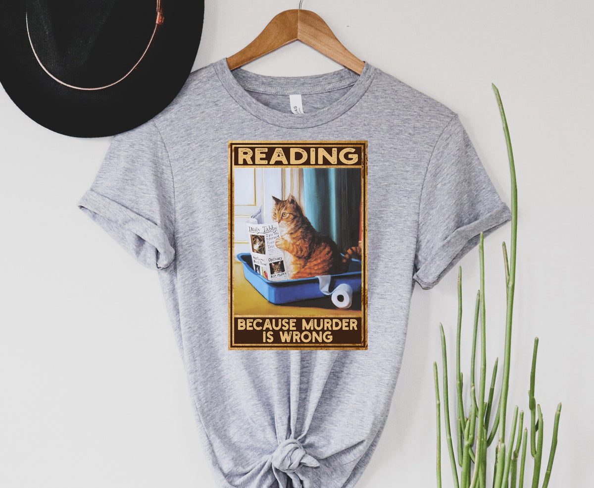 Murder is Wrong Graphic Tee - Black Tee